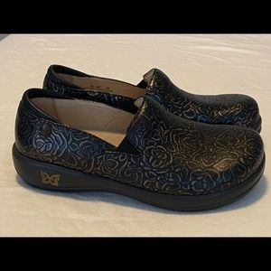 Alegria Kel-548 Keli bronze bouquet clogs EU size 39/US 9-9.5. New in box!